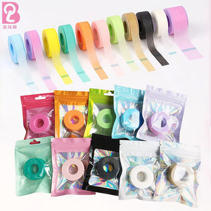 Beiqili profesyonel pembe kirpik uzantıları köpük silikon bant micromedical tıbbi boyutu mavi hassas cilt kirpik araçları - Product Image 1
