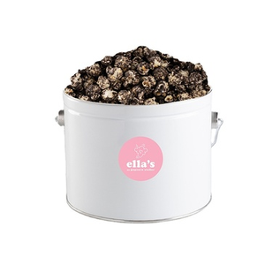 Hộp Thiếc Bỏng Ngô Giáng Sinh Hình Tròn Lớn 2 Gallon In Theo Yêu Cầu Hộp Thiếc Đóng Gói Bỏng Ngô Bằng Kim Loại Khuyến Mại Tinh Tế Có Nắp - Product Image 2