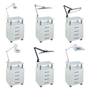 Beauty Opslag Draagbare Werkstation Grote Capaciteit Multi-Layer Gezoneerde Stalen <span class=keywords><strong>Trolley</strong></span> Voor Schoonheidssalons - Product Image 5