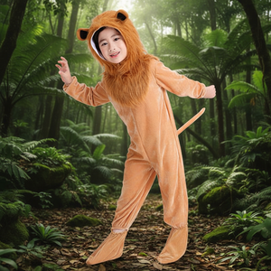 Lindo disfraz <span class=keywords><strong>de</strong></span> Halloween con temática <span class=keywords><strong>de</strong></span> león, ideal para fiestas <span class=keywords><strong>de</strong></span> cumpleaños, actuaciones en escenarios, televisión y películas. - Product Image 6