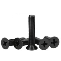 Kit de 500 vis à tête fraisée cruciforme métriques M2 M3 classe 4.8 en acier au carbone pour réparation d'ordinateurs portables