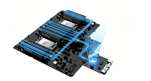 เซิร์ฟเวอร์ FusionServer 2288 V8 2U แบบติดตั้งในตู้แร็ค พร้อมโปรเซสเซอร์ Xeon 6 แบบคู่ หน่วยความจำ DDR5 32 DIMM PCIe 5.0 สำหรับองค์กร รองรับการจำลองระบบคลาวด์  พร้อม SSD ระดับ Silver และระบบจ่ายไฟ - Product Image 2