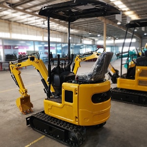 Miniexcavadora R319 Nueva de 1 Tonelada con Motor Kubota y Cucharón de 0.025m³ para Proyectos de Jardinería y Construcción - Product Image 4