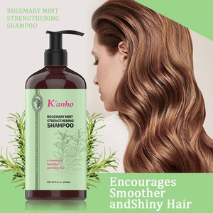 Champú Fortalecedor Kanho de Romero y Menta de 240 ml con Biotina, Limpia y Ayuda a Fortalecer el Cabello Débil y Quebradizo - Product Image 5