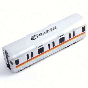 Pelotas Antiestrés Promocionales con Diseño de Tren Clásico y Logotipo Personalizado, Juguetes de Espuma de PU con Forma de Vehículo para Aliviar el Estrés - Product Image 1