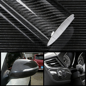 Vinilo Adhesivo de Fibra de Carbono <span class=keywords><strong>3D</strong></span> 4D 5D 6D para Automóviles, Rollo de 1.52m * 28m para Protección Interior y Decoración Exterior - Product Image 6