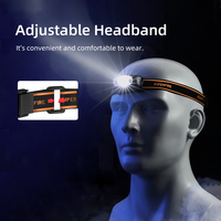 Linterna Frontal LED Recargable USB a Precio de Fábrica (OEM) HL05, Lámpara de Cabeza Impermeable para Pesca y Caza