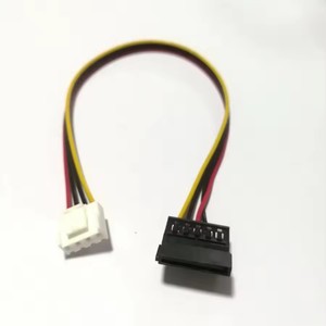 Câble d'alimentation SATA 4 broches VH3.96 vers 1 ou 2 ports pour Hikvision <span class=keywords><strong>DAHUA</strong></span> Mini VCR, caméra IP, <span class=keywords><strong>enregistreur</strong></span> vidéo CCTV, alimentation disque dur 25CM - Product Image 2