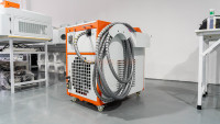 Machine de nettoyage de four 3000w tête de machine de nettoyage de brique laser pulsé nettoie les casques à usage domestique forte puissance d'aspiration automatique