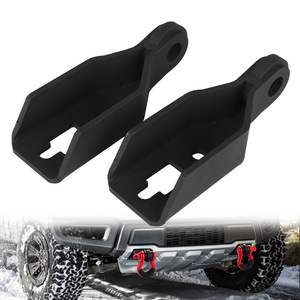 CNSPEED Hitch Mount <b>Brackets</b> Steel <b>Black</b> For Ford F-150 4000kg Load Capacity - Product Image 3