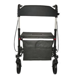 קל משקל מתקפל נייד מתגלגל הליכונים 4 גלגלים Rollator - Product Image 2