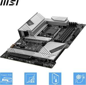 MSI PRO Z790-A最大WiFi ProSeries主板支持第12/13/14代英特尔处理器LGA 1700 DDR5 PCIe 5.0 M.2 SATA - Product Image 3