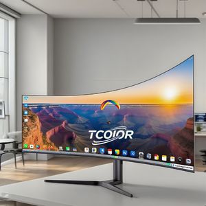 شاشات Lcd 4k بدون إطار 34 منحنى عريضة للبيع بالجملة ، شاشة عرض 38 بوصة شاشة ألعاب Lcd منحنية رخيصة - Product Image 1