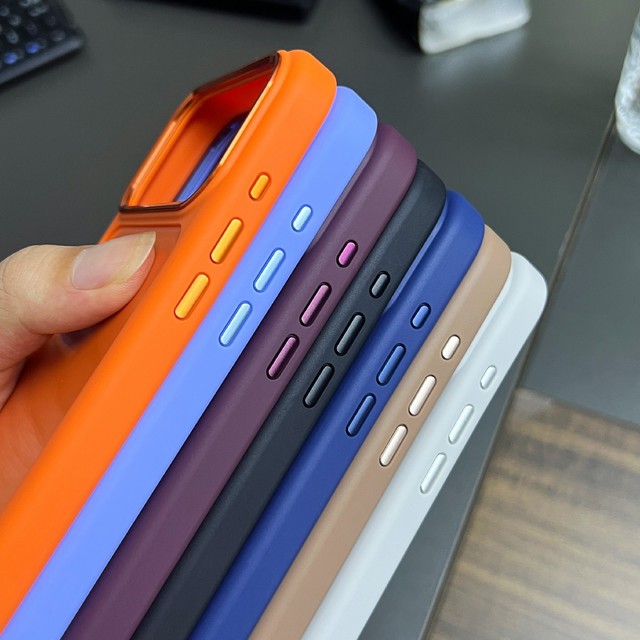 Blank Hard Phone Case for iPhone 18 17 16 15, Metal Camera Rim & Indented Buttons Protective Cover