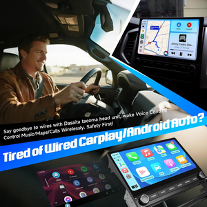 Dasaita Infortainment System 10 pulgadas Android Car <span class=keywords><strong>Radio</strong></span> Multimedia Auto Sound GPS Pantalla táctil Carplay para Toyota Tacoma 2005-2015 - Product Image 5
