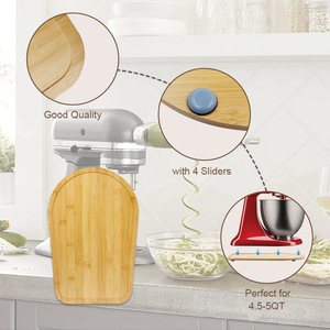 Base de mixeur en bois pour appareils de cuisine, accessoire pour bol mélangeur, pour pétrisseuses et machines à café - Product Image 2