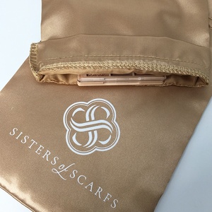 Sac à cordon personnalisé en satin doux et soyeux pour le rangement de cheveux, bijoux, cosmétiques et <span class=keywords><strong>sous</strong></span>-vêtements, emballage cadeau, <span class=keywords><strong>bonnet</strong></span> - Product Image 3