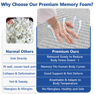 Cuscino da 12 pollici letto ortopedico in lattice di raffreddamento in Gel <span class=keywords><strong>Memory</strong></span> <span class=keywords><strong>Foam</strong></span> materasso ibrido <span class=keywords><strong>Memory</strong></span> <span class=keywords><strong>Foam</strong></span> materasso a molle tascabile - Product Image 6