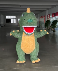 ชุดคอสเพลย์มังกรเขียวแบบเป่าลมขนาดสมจริงไม่มีฟันสำหรับลูกมังกรคอสเพลย์อนิเมะมังงะมาสคอสเพลย์สำหรับคนจีน - Product Image 2