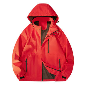 Nouvelle veste d'extérieur pour homme, coupe ample, grande taille, coupe-vent et imperméable, idéale pour la randonnée en montagne – Collection automne, modèle très prisé - Product Image 3