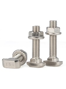 Accesorios Especiales para Perfiles de Aluminio Industriales, Tornillos en T Estándar Europeo, Serie 20-30-40-45, M5M6 M8 - Product Image 1