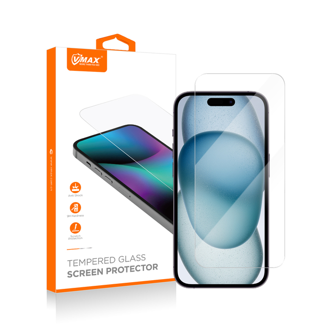 For iPhone 15 Pro Max 14 16Plus 13 12 Mini 11 Pro Full Cover High Transparent 9H Tempered Glass Protective Screen Protector Film