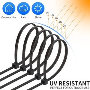 Premium Nylon 66 <strong>Zip</strong> Ties Self-Locking Cable <strong>Fasteners</strong> High Quality Material Fast Delivery - Product Image 3