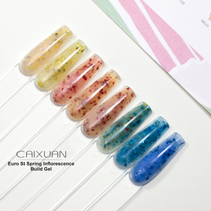 Gel Costruttore per Unghie Professionale a Marchio Privato, Nuovo Bestseller, Senza HEMA/TPO, Gel Costruttore Effetto Infiorescenza Primaverile - Product Image 2