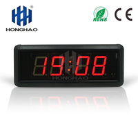 Hong Hao1.8 pouces Led Compte à rebours Horloge Minuterie Sports Arts Martiaux Boxe Minuterie/Cross Shooting Minuterie Hangzhou Mini Multifonctionnel