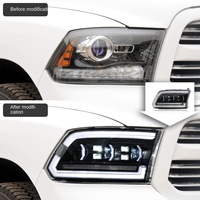 Pour Dodge pour Ram 1500 2500 feux de voiture 2009-2018 projecteur LED lampe frontale feux diurnes 12V accessoire automobile