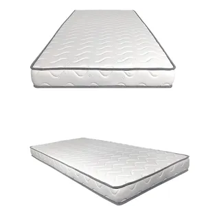 High Quality Memory Foam Bed Topper Polyester For Hotel Sponge Mattress With Knitted Fabric