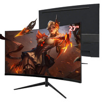 Moniteur d'affichage LCD 27 "en gros d'usine 240Hz 1ms temps de réponse HDR IPS écran d'ordinateur 4K moniteur de jeu incurvé