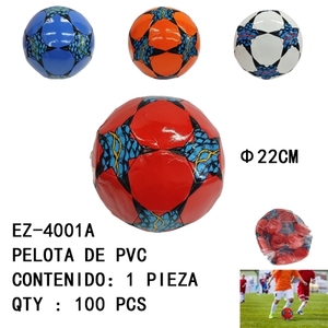 Pvc palloni da calcio Pack 22cm di diametro palla per bambini sport Premium ecofriender - Product Image 1