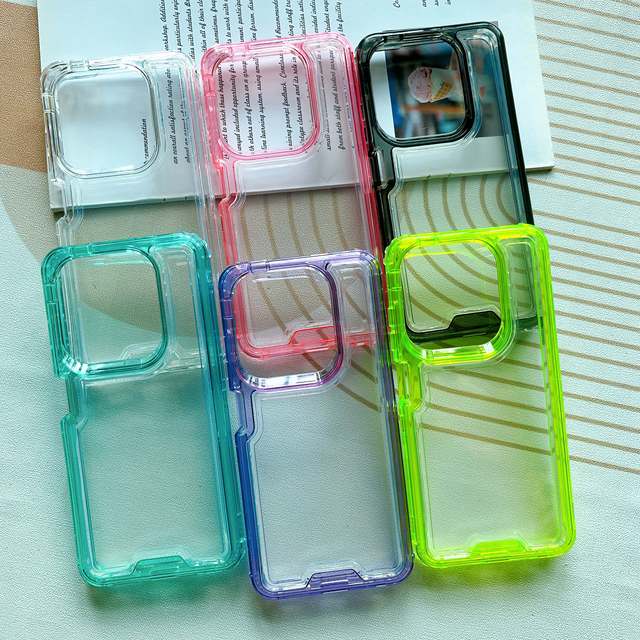 Wholesale Luxury case 360 3 En 1 Shockproof protection TPU Mobile Phone Back Cover for Samsung Galaxy S23FE/A35/S21 5G/A14