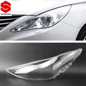 Para Hyundai Sonata 8 2010-2015 faro cubierta de lente lámpara del faro cubierta de vidrio