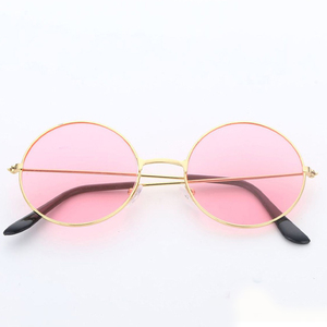 Pesenar femmes Hippy Suit-1960s et 1970s rétro lunettes paix logo collier tournesol couronne bandeau - Product Image 5