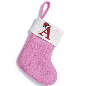 2025 <strong>Stocking</strong> Mini <strong>Christmas</strong> Gift for Holiday Decoration <strong>Christmas</strong> <strong>Stocking</strong> with Embroidered 26 Letters - Product Image 6