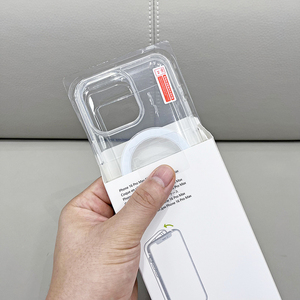 <span class=keywords><strong>Cargador</strong></span> inalámbrico magnético transparente caja <span class=keywords><strong>original</strong></span> espacio transparente TPU fundas de teléfono móvil para iPhone16 15 14 13 - Product Image 3