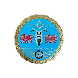 Hot Sale Golden Custom Zinc Alloy Gold Plated Challenge Coins For Personalized Coins Buyers