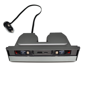 Organisateur de console centrale Premium pour Model Y 2025 avec plateau coulissant, accessoires d'installation facile pour <span class=keywords><strong>téléphone</strong></span> et tablette - Product Image 1