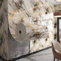 Panneau mural décoratif auto-adhésif moderne en XPE/PVC à motifs géométriques, imperméable, résistant à l'humidité et ignifuge, autocollant mural pour cuisine