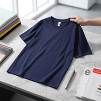 Nouvel Arrivage en Gros – T-shirts Décontractés en Coton Tricoté Couleur Unie pour Hommes – Style Urbain Tendance Été