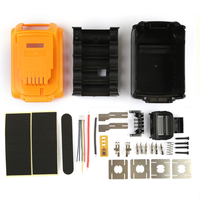Boîtiers de batterie et kit de remplacement BMS compatibles avec la batterie au lithium DEW DWT DCB200 20V 18650 21700 10 cellules 5 cellules 3 cellules