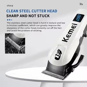 Tagliacapelli Professionale USB Senza Fili con Batteria agli Ioni di Litio per Taglio Capelli Uomo, Uso in Hotel e Camper, Manuale in Inglese, Acciaio Inossidabile - Product Image 4