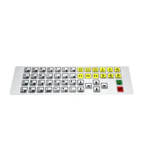 Embossed Panel Tactile Type Overlay Keyboard Membrane Switch