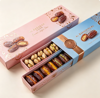 Boîte d'emballage personnalisée pour dattes, boîte cadeau de luxe pour dattes, boîtes à dattes vides, emballage en gros