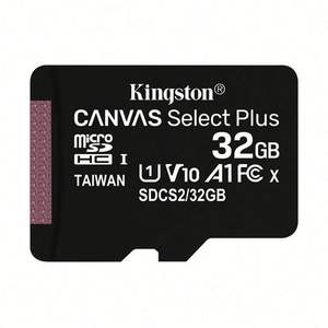 Carte mémoire SD de bonne qualité pour Kingston Canvas Select Plus 16 Go 32 Go 64 Go 128 Go 256 Go Carte mémoire TF SD avec adaptateur - Product Image 1