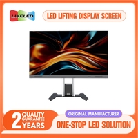 Soporte Móvil para TV LED Cob Touch con Pantalla P1.5 y Elevación Motorizada, Paneles de Pantalla LED para Video Wall para Conferencias