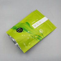 Sachet d'emballage pour thé vert, imprimé sur mesure, Doypack, sachet de café, sachet de thé vide