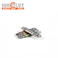 Tournevis étoile à embout EUROCUT Embouts de tournevis matériels à double tête avec manchon coloré